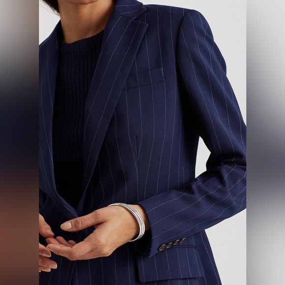 Lauren Ralph Lauren Navy Blazer size 6 - Picture 3 of 6